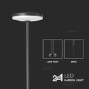 STALP DE GRADINA 12W LED 3000K IP65 D150XH800 23021