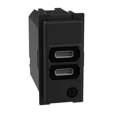BTC LIVING NOW 1M INCARCATOR USB 2xTIP C 5VDC 15W K4191CC
