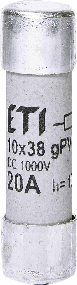 CH SIGURANTA FUZIBILA_ULTRARAPIDA 10x38 20A 1000V 002625108