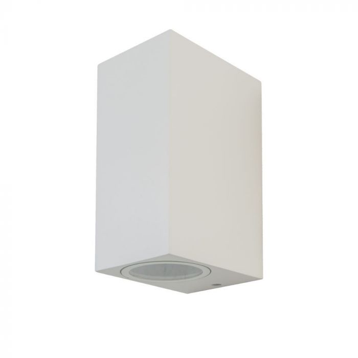 CIL ARH APLICA 2xGU10 PATRATA ALBA IP44 VT