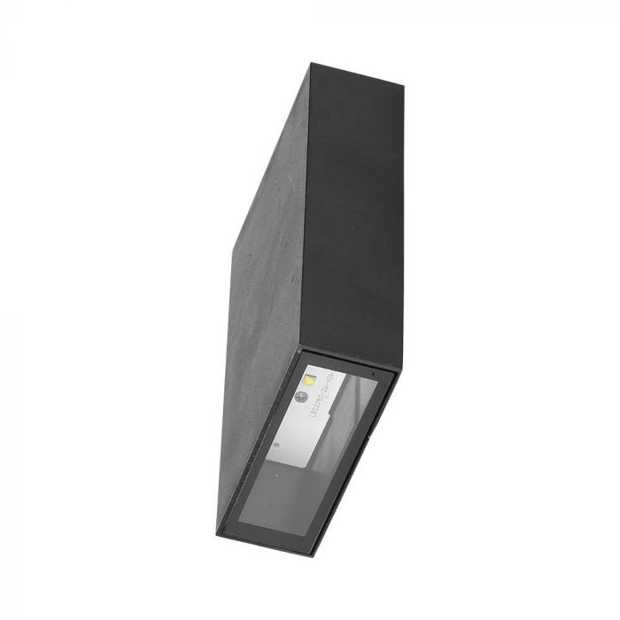 CIL ARH APLICA 3000K 4W 400 lm NEGRU 1-WAY D:83x30x123mm IP65 VT