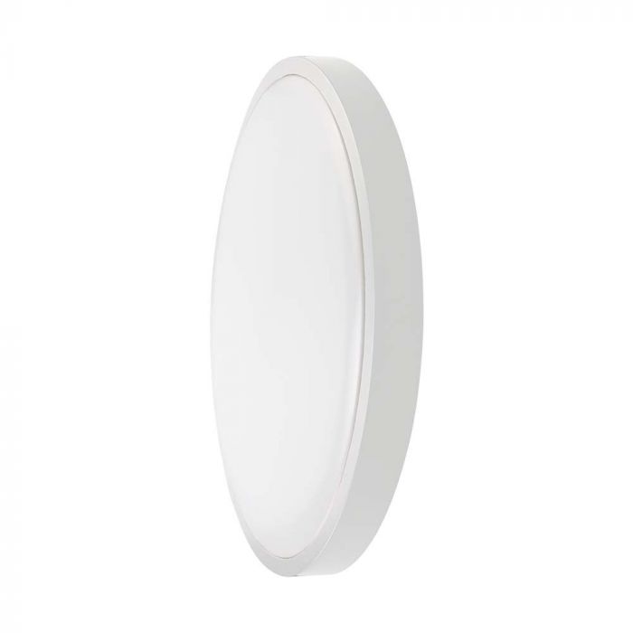 CIL PLAFONIERA SENZOR IP44 4000K 18W 1800lm ROTUNDA D:225x60mm ALBA 7660
