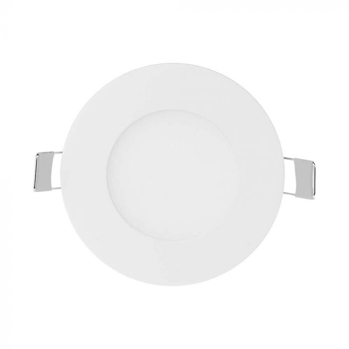 DOWNLIGHT CU LED 3000K 3W 130 lm IP20 ROTUND D=84x12mm VT