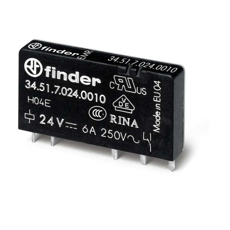 FIN RELEU ULTRA-SUBTIRE 24Vcc 6A 345170240010