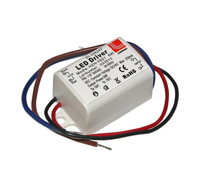 LED TRANSF 24V 15W IP20 PLASTIC