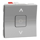 NEW UNICA INTRERUPATOR JALUZELE 2M  6A  ALUMINIU