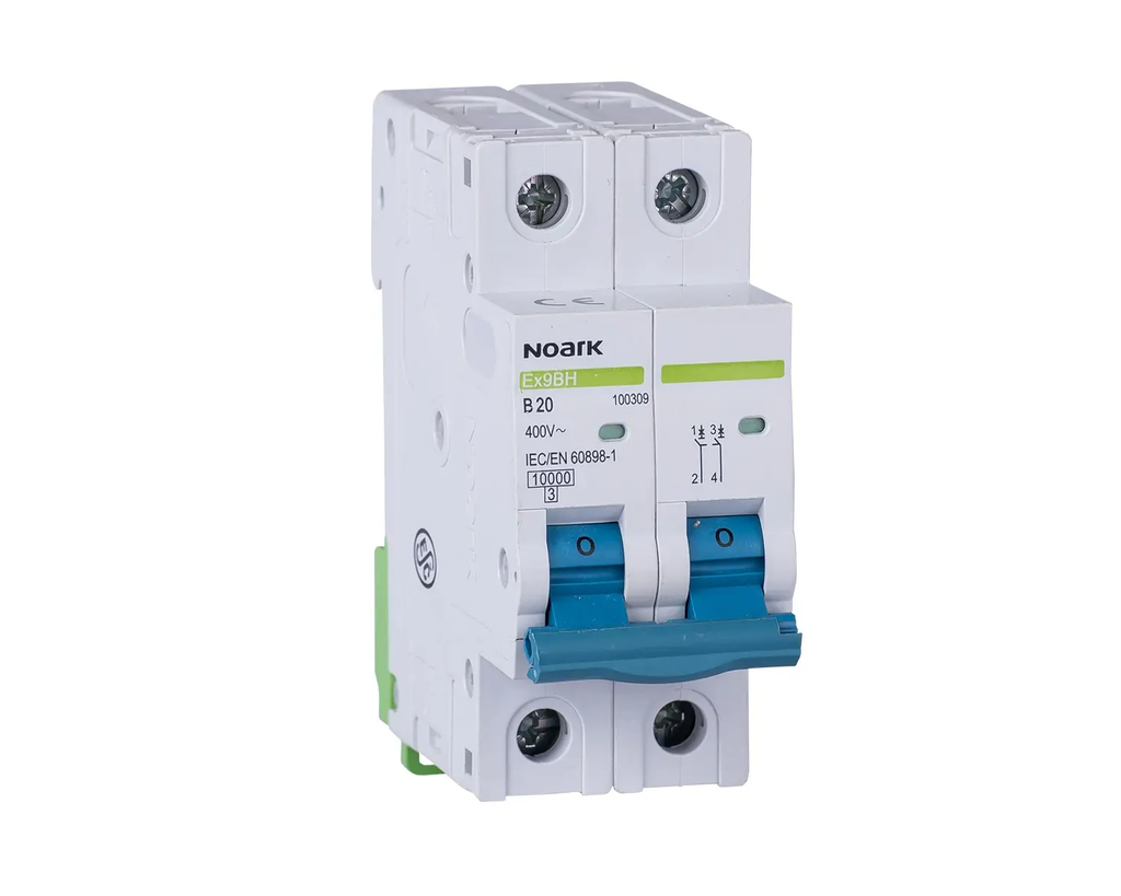 NOARK 2P C 20A 10KA Ex9BH 100384