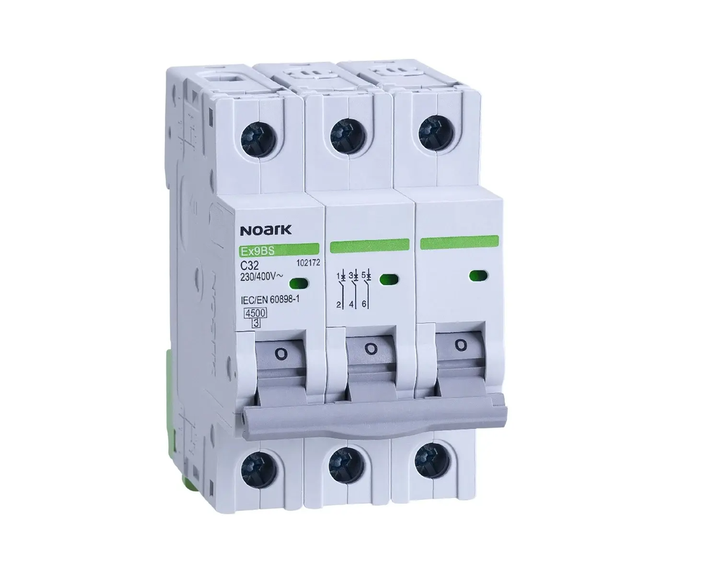 NOARK 3P C 63A 4.5kA Ex9BS 102175