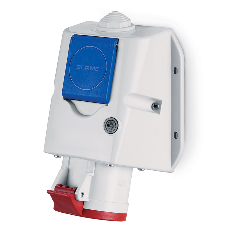 SCAME PRIZA COMBINATA 32A 5P +SCHUKO 230V