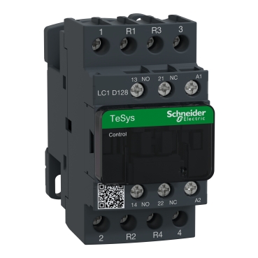 SCH CONTACTOR 12A 2P/2R AC3 48V 25A AC2 LC1D128E7