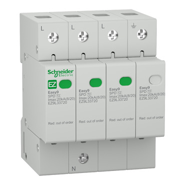 SCH DESCARCATOR 3P+N EASY 20 kA EZ9L33720