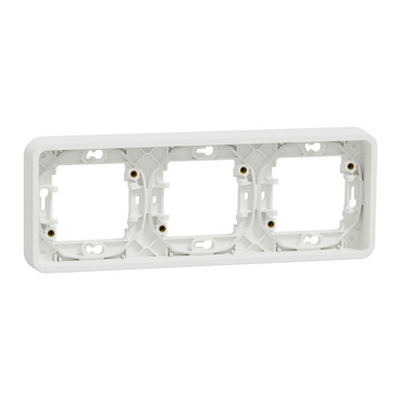 SCH MUREVA SUPORT FIXARE 3P ST ORIZONTAL ALB MUR39109
