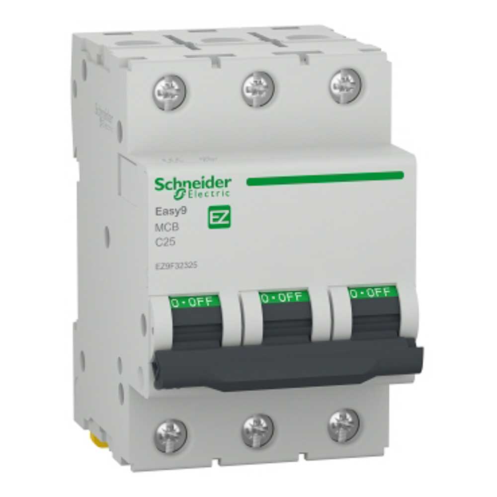 SCHE 3P 25A C 4.5KA EZ9F32325