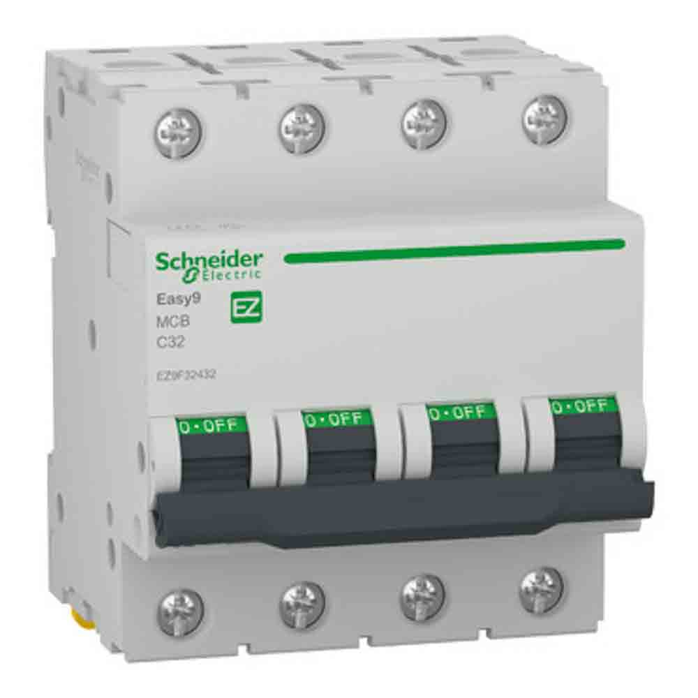 SCHE 4P 32A C 4.5kA Easy9 EZ9F32432