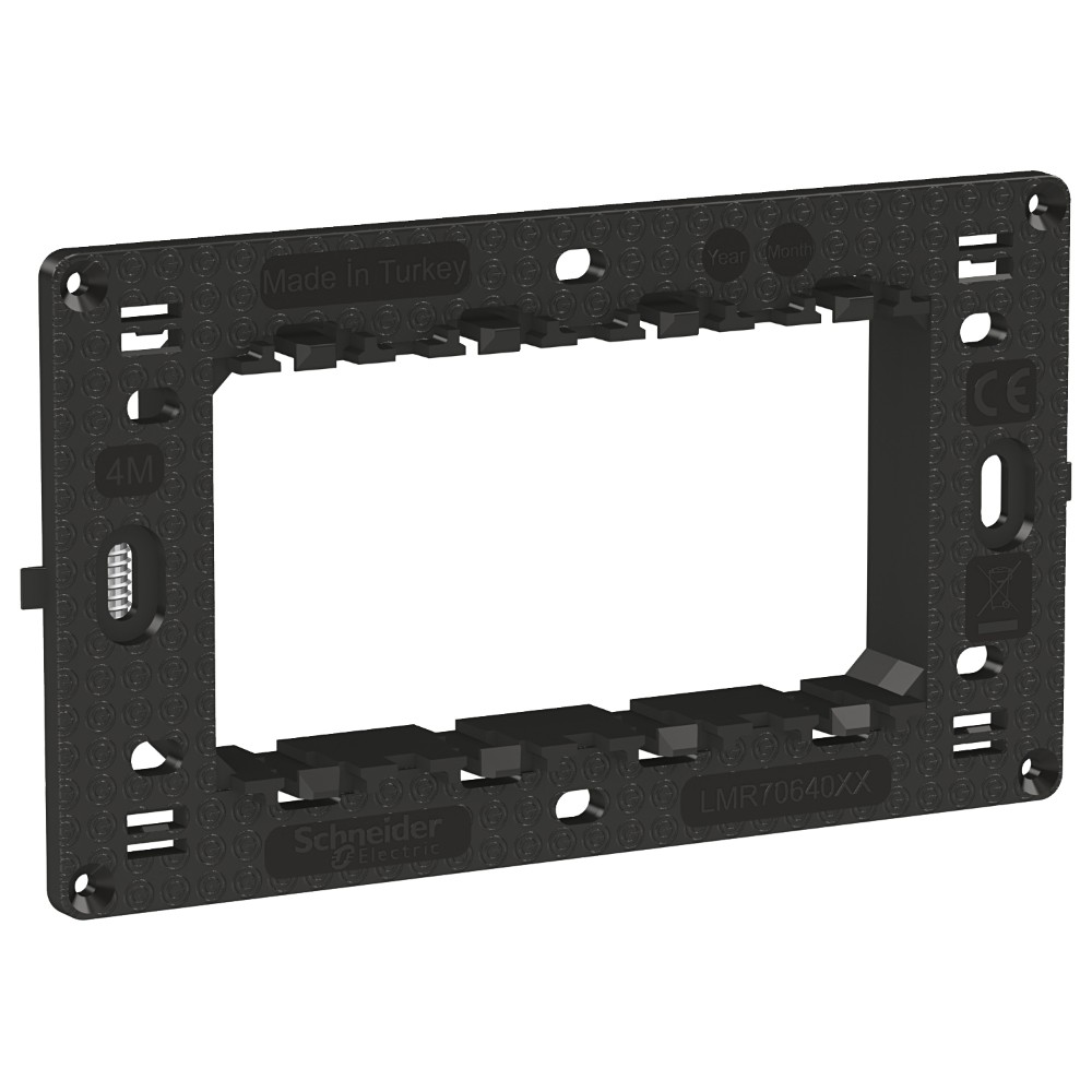 STYL SUPORT 4 MODULE NEGRU LMR7064003