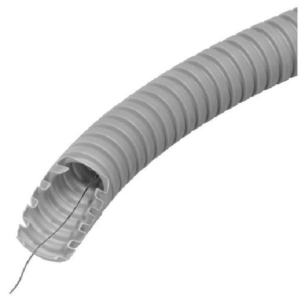 TUB RIFLAT 25 cu SARMA 750N GRI (UV) 50M/COLAC 31-21033-025