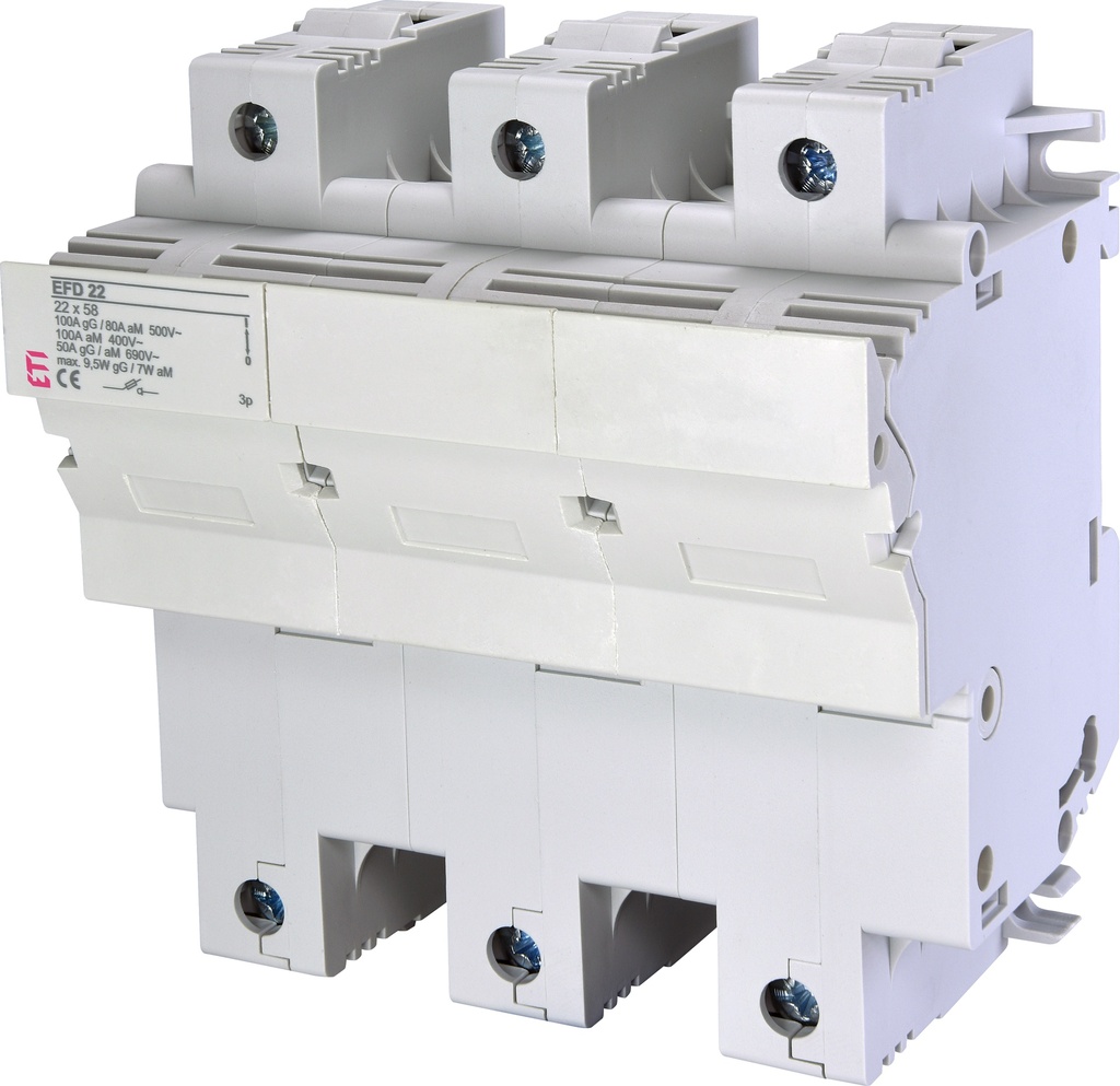 DAB SEPARATOR CU FUZIBILI 3P 22x58MM 2570004