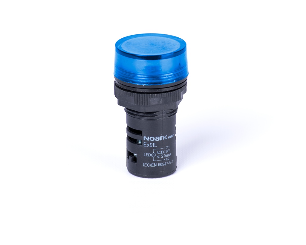NOARK LAMPA SEMNALIZARE ALBS 230V AC 105447
