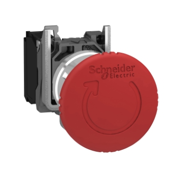 SCH BUTON CIUPERCA 1NC DEBLOC ROTIRE XB4BS8442