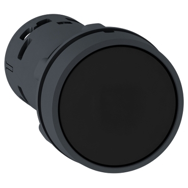 SCH BUTON NEGRU PLASTIC 1NO 3A XB7NA21
