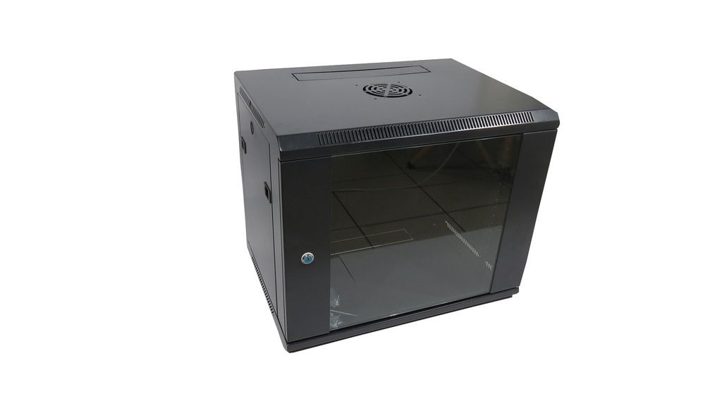 VDI RACK 9U/600x600 NEGRU WALL-MOUNT 19'' H=51cm