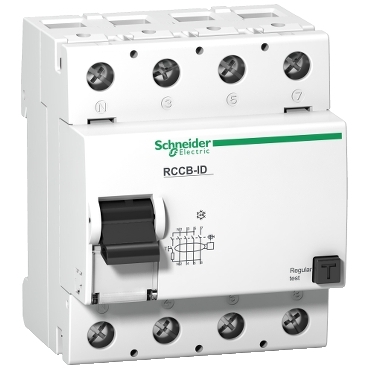 SCH INTR DIF. 4P 125A 100mA Tip AC Acti9 ID 16906
