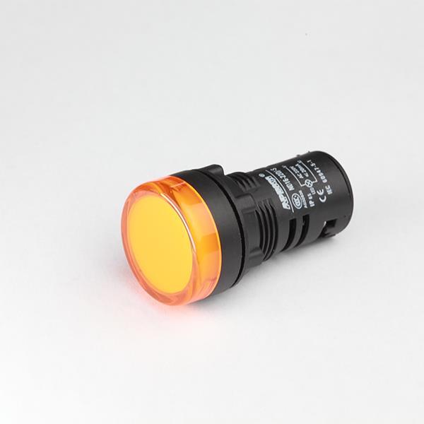 DAB 02-535 LAMPA SEMNALIZ GALBEN/PORTOCALIU 220V