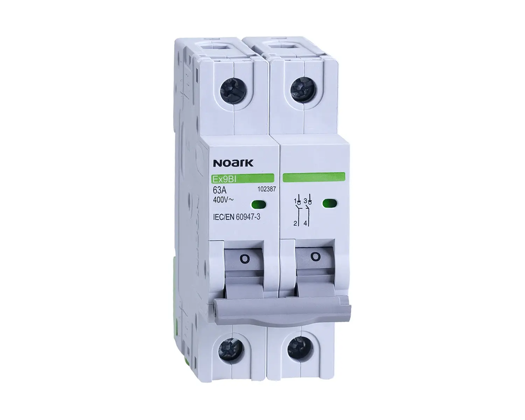 NOARK INTRERUPATOR-SEPARATOR 2P 63A 102387