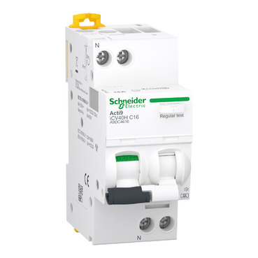 SCH ICV40H VIGI 1P+N 16A tipC 10KA 30mA RCBO A9DC4616