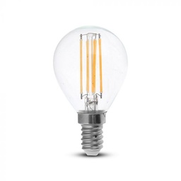 [4425] BEC LED FILAMENT E14 4500K 4W 400 lm P45 CLAR VT