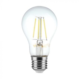 [214272] BEC LED FILAMENT E27 3000K 6W 600 lm A60 CLAR VT