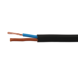 CABLU H03VV-F 2x0.75 NEGRU /MYYUP