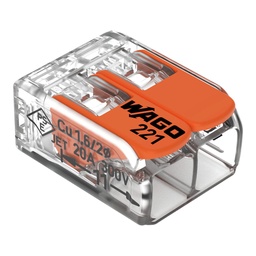 [221-412] CLEMA INFIGERE PT. MYF - 2 G. (1.5-4) WAGO 221-412
