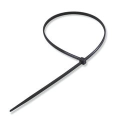[839.54300] COLIER PVC 290x4.5 NEGRU SCAME 100 buc/set 839.54300