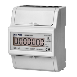 [OR-WE-522] CONTOR MONOFAZAT DIGITAL PE SINA 4M 80A OR-WE-522