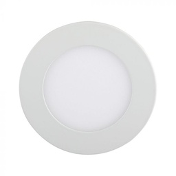 [4854 VT-607] DOWNLIGHT CU LED 3000K 6W 420 lm IP20 ROTUND D=120x12mm PREMIUM VT