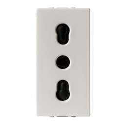 [109.6403.W] EVO 1M PRIZA ITALIANA 10A 2P+E ALBA 109.6403.W include TV 0.05 lei SCAME