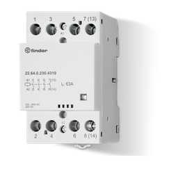 [226402304610] FIN CONTACTOR 63A 4P 2NO+2NC 230V 226402304610