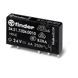 [345170240010] FIN RELEU ULTRA-SUBTIRE 24Vcc 6A 345170240010