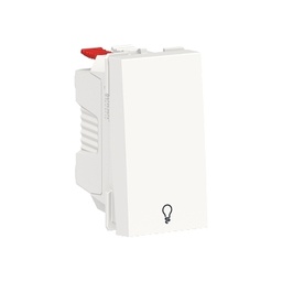 [NU310618L] NEW UNICA 1M INTRERUPATOR REVENIRE LED ALB 10A NU310618L