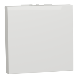 [NU323618] NEW UNICA 2M INTRERUPATOR REVENIRE NO/NC 10A ALB NU323618