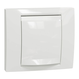 [NU044218] NEW UNICA PLACA+SUPORT 2 MODULE IP44 ALB NU044218