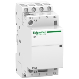 [A9C20838] SCH CONTACTOR 25A 4P 2NO+2NC A9C20838