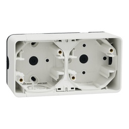 [MUR39914] SCH MUREVA DOZA PT 2P ORIZONTALA ALB MUR39914