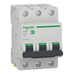 [EZ9F32316] SCHE 3P 16A C 4.5KA EZ9F32316