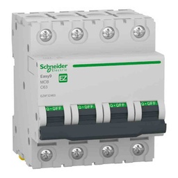 [EZ9F32463] SCHE 4P 63A C 4.5KA EZ9F32463