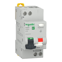 [EZ9D32610] SCHE VIGI 1P+N 10A C 4.5kA 30mA Tip AC Easy9 EZ9D32610