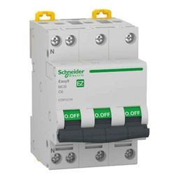 [EZ9P32706] SCHE 3P+N 6A C 4.5KA EZ9P32706