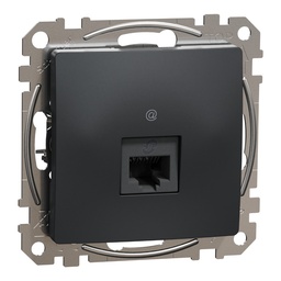 [SDD114451] SEDNA DESIGN ANTRACIT PRIZA INTERNET CAT5 SDD114451