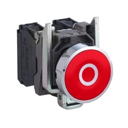 [XB4BA4322] SCH BUTON ROSU COMPLET INCASTRAT D:22 1NC XB4BA4322